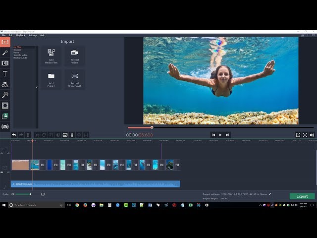 how do you add text to movie in imovie for mac